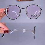 عینک فریم فلزی گرد    01010100