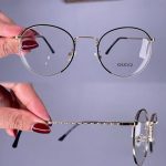 عینک فریم فلزی گرد     01010102