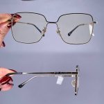 عینک فریم فلزی مربعی     01010107