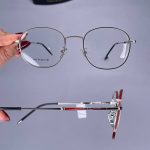 عینک فریم فلزی گرد     01010109