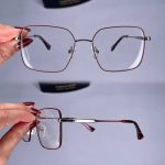 عینک فریم فلزی مربعی    010101019