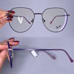 عینک فریم فلزی پایین گرد    010101029