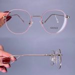 عینک فریم فلزی پایین گرد       010101041