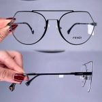 عینک فریم فلزی دوپل گرد    010101046