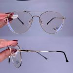 عینک فریم فلزی دوپل گرد    010101048