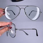 عینک فریم فلزی دوپل خلبانی     010101058