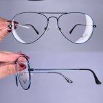 عینک فریم فلزی دوپل خلبانی     010101056