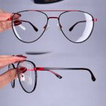 عینک فریم فلزی دوپل خلبانی   010101070