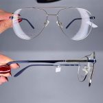 عینک فریم فلزی دوپل خلبانی      010101073