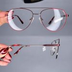 عینک فریم فلزی دوپل خلبانی    010101077