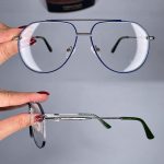 عینک فریم فلزی دوپل خلبانی     010101081