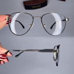 عینک فریم فلزی دوپل خلبانی     010101082