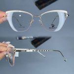 عینک فریم فلزی گربه ای     010101086