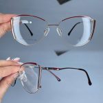 عینک فریم فلزی گربه ای      010101095