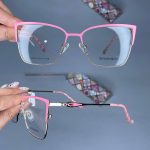 عینک فریم فلزی پروانه ای     010101099