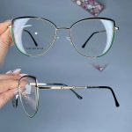 عینک فریم فلزی گربه ای     010101102