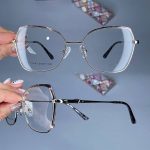عینک فریم فلزی پروانه ای   010101107
