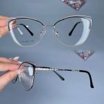 عینک فریم فلزی گربه ای    010101118