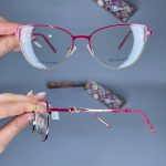 عینک فریم فلزی گربه ای      010101094