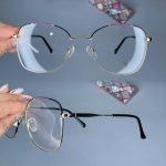 عینک فریم فلزی پروانه ای   010101127