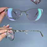 عینک فریم فلزی گربه ای       010101138