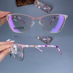 عیننک فریم فلزی گربه ای    010101153