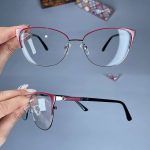 عینک فریم فلزی گربه ای      010101162
