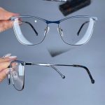 عینک فریم فلزی گربه ای     010101164