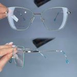 عینک فلزیم فلزی پروانه ای     010101165