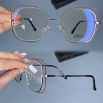 عینک فریم فلزی پروانه ای    010101173