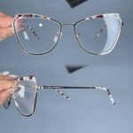 عینک فریم فلزی پروانه ای   010101180