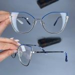 عینک فریم فلزی پروانه ای     010101188