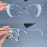 عینک فریم فلزی گربه ای     010101190