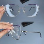 عینک فریم فلزی پروانه ای      010101203