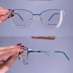 عینک فریم فلزی گربه ای    010101209