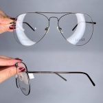 عینک فریم فلزی دوپل خلبانی   010101215