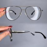 عینک فریم فلزی دوپل خلبانی    010101220