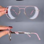 عینک فریم فلزی دوپل خلبانی    010101222