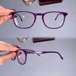 عینک فریم کائوچویی زاویه دار    010101324
