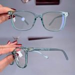 عینک فریم کائوچویی زاویه دار    010101326