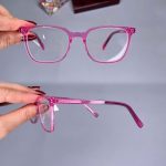عینک فریم کائوچویی زاویه دار    010101327