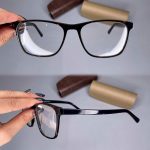 عینک فریم کائوچویی مستطیلی پلنگی   010101386