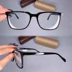 عینک فریم کائوچوی مستطیلی پلنگی   010101391