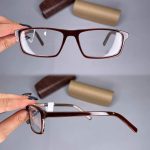 عینک فریم کائوچویی مستطیلی پلنگی    010101392