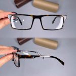 عینک فریم کائوچویی مستطیلی پلنگی   010101394