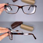 عینک فریم کائوچویی مستطیلی پلنگی    010101400