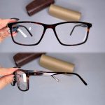 عینک فریم کائوچویی مستطیلی پلنگی     010101404