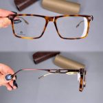 عینک فریم کائوچویی مستطیلی پلنگی     010101407