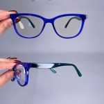 عینک فریم کائوچویی گربه ای    010101336