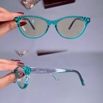 عینک فریم کائوچویی گربه ای     010101337